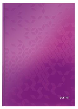 LEITZ Notizbuch WOW A4 46251062 liniert, 90g violett