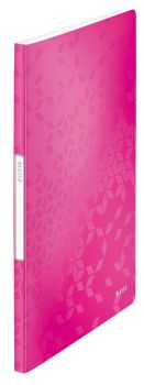 LEITZ Sichtbuch WOW PP A4 46310023 pink 20 Hüllen