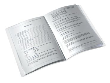 LEITZ Sichtbuch WOW PP A4 4632-00-01 weiss 40 Hüllen