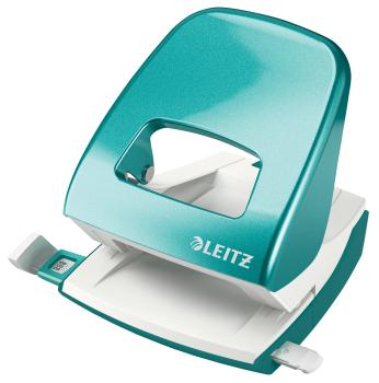 LEITZ Bürolocher NewNeXXt Metall 50081051 eisblau für 30 Blatt