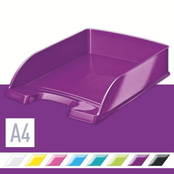 LEITZ Briefkorb WOW A4 52263062 violett