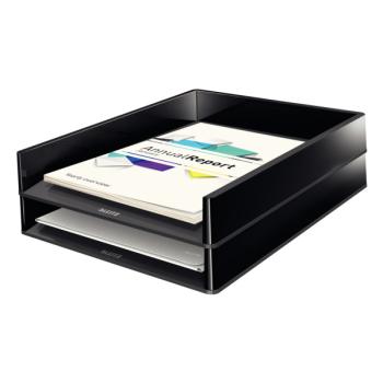 LEITZ Briefkorb Duo Color 53610095 schwarz