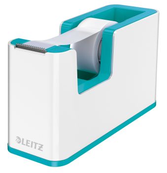 LEITZ Klebebandabroller WOW 5364-10-51 weiss/eisblau