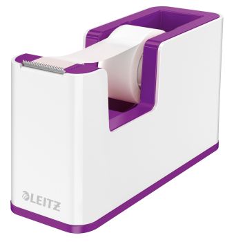 LEITZ Klebebandabroller WOW 5364-10-62 weiss/violett