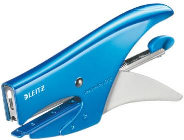 LEITZ Heftzange WOW 1.5mm 55312036 blau für 15 Blatt