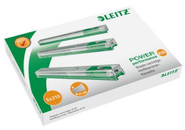 LEITZ Heftklammer-Kassette K10 5.5mm 55930000 grün, Schachtel à 1050 Stk.