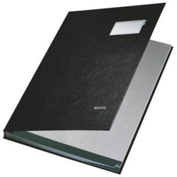 LEITZ Unterschriftsmappen 57010095 schwarz 10 Fächer