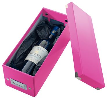 LEITZ Ablagebox CD Click&Store 60410023 145x135x360mm pink