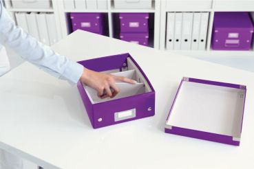 LEITZ Click&Store Box 220x100x285mm 60570062 violett