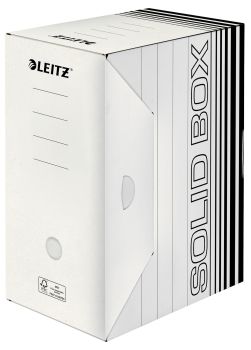 LEITZ Archiv-Box Solid A4 6129-00-01 weiss