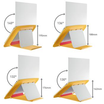 LEITZ Laptopständer 6426-00-19 13''-17'' Laptops gelb 1 Stück