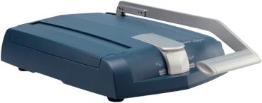 LEITZ Bindegerät impressBind 140 -A4 74470000 silber/blau 322x121x515mm