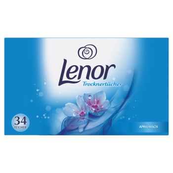 LENOR Trocknertücher 970314 Aprilfrisch 34 Tücher