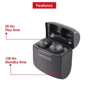 LENOVO Earbuds HT20 black HT20-BK