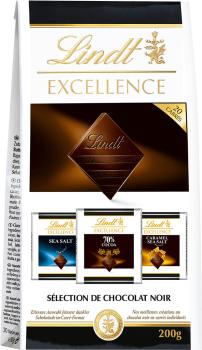 LINDT Excellence Sélection Noir 461160 200g