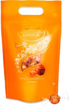 LINDT Lindor Kugeln 639557 Caramel 1000g