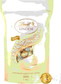 LINDT Lindor Kugeln 660253 Weiss 1000g