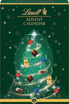 LINDT Adventskalender 694015 Weihnachtsbaum 221g