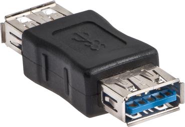 LINK2GO Gender Changer USB 3.0 GC3114BB Type A - A, female/female