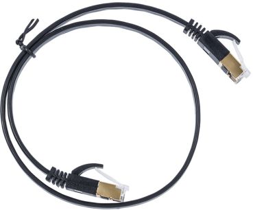 LINK2GO Patch Cable flach Cat.6 PC6313CBP STP, 0,5m