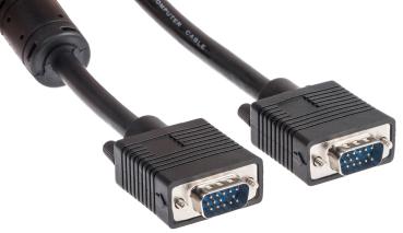 LINK2GO VGA Monitorcable, HD15 VG1013KBB male/male, 2.0m