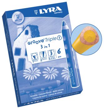 LYRA Farbstift Groove Triple 1 L3830007 Lemon Yellow