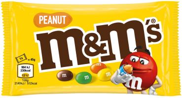 M&M Peanut 188101 24x45g