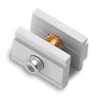 MAGNETOPLAN Ersatzteil Adapter 11098 Schloss für Tafeln 4 Stk.