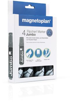 MAGNETOPLAN Flipchart Marker Jumbo 1111505 ass. 4 Stück