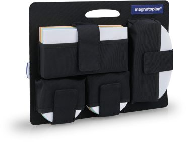 MAGNETOPLAN Moderatorentasche 39x35x12cm 11117 Messenger, inkl. Zubehör