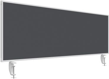 MAGNETOPLAN Tischtrennwand VarioPin 1116001 grau 1600x500mm