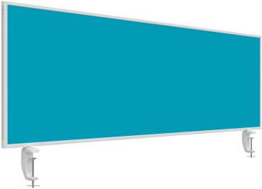 MAGNETOPLAN Tischtrennwand VarioPin 1116004 türkis 1600x500mm