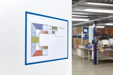 MAGNETOPLAN Magnetrahmen magnetofix A3 1130403 blau 5 Stk.