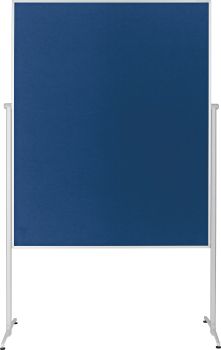 MAGNETOPLAN Design-Moderatorentafel Evo+ 1151103 Filz, blau 1200x1500mm