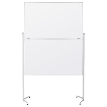 MAGNETOPLAN Design-Moderatorentafel 1151300 Karton weiss klappbar