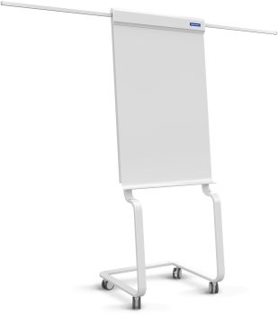 MAGNETOPLAN Flipchart Evolution Plus Mobil 1227050 Metalloberfl.beschr. 680x970mm