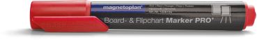 MAGNETOPLAN Kombimarker Pro+ 1228106 rot 4 Stk.