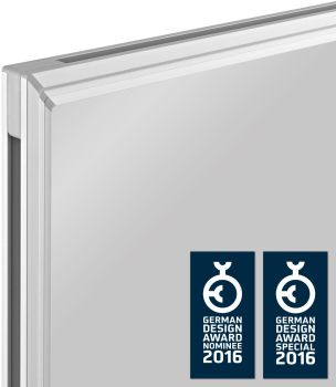 MAGNETOPLAN Design-Whiteboard SP 1240488 Stahl 1200x900mm