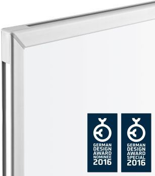 MAGNETOPLAN Design-Whiteboard SP 1240489 Stahl, mobil 1200x900mm