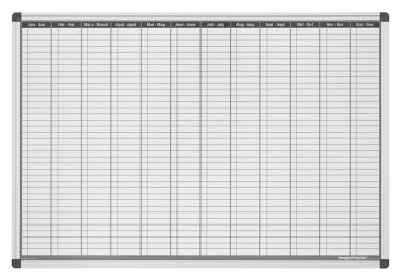 MAGNETOPLAN Plan-Set Jahresübersicht CC 1241012S Deutsch 920x625mm