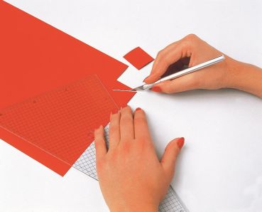 MAGNETOPLAN Magnetpapier A4 1266044 orange