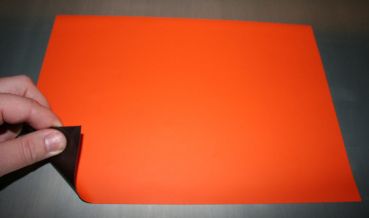 MAGNETOPLAN Magnetpapier A4 1266044 orange