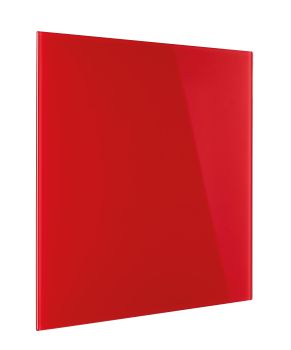 MAGNETOPLAN Design-Glasboard 400x400mm 13401006 rot, magnetisch