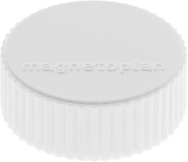 MAGNETOPLAN Haltemagnete Magnum 16600400 weiss, Blister 4 Stk.