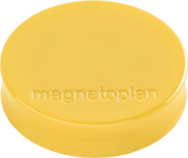 MAGNETOPLAN Magnet Ergo Medium 10 Stk. 16640102 goldgelb 30mm