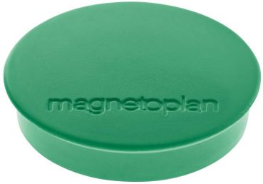 MAGNETOPLAN Magnet Discofix Standard 30mm 1664205 grün, ca. 0.7 kg 10 Stk.