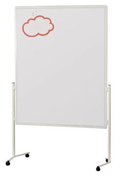 MAGNETOPLAN Moderatorentafel Karton weiss 2111100 starr 1200x1500mm