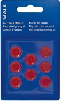 MAUL Magnete 15mm 6175225 rot 8 Stück