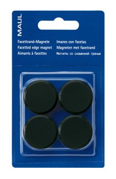 MAUL Magnete 30mm 6177290 schwarz 4 Stück