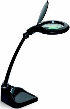 MAUL LED-Lupenleuchte 8261290 MAULiris, dimmbar, schwarz